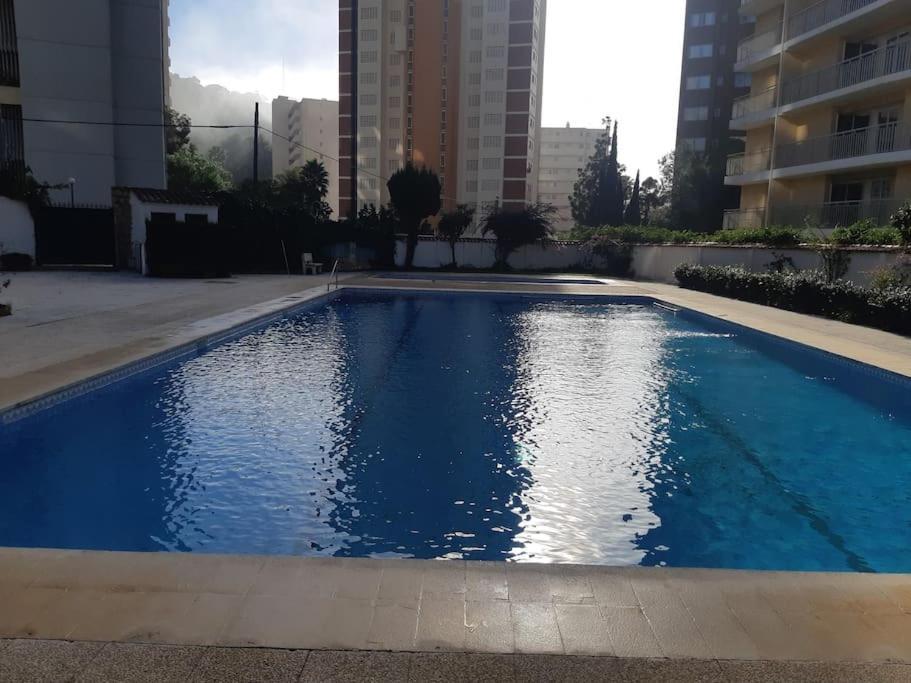 Beautiful Residential Apartment With Pool Benidorm Bagian luar foto